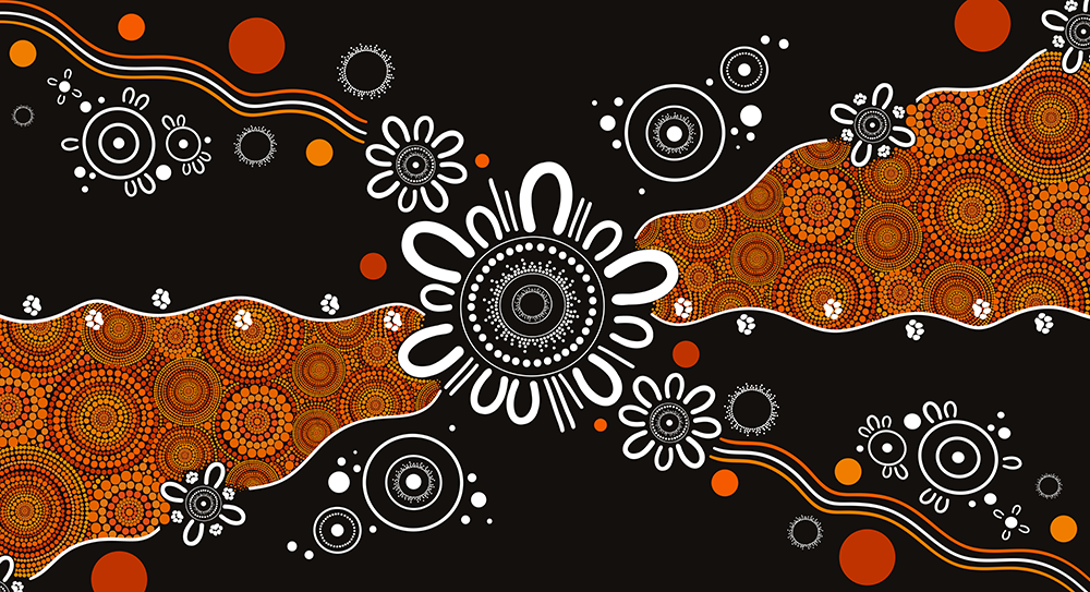 Vision Australia commissioned Holly McLennan-Brown, a proud Yorta Yorta woman and a contemporary Aboriginal artist to produce artwork for our Reconciliation Action Plan.