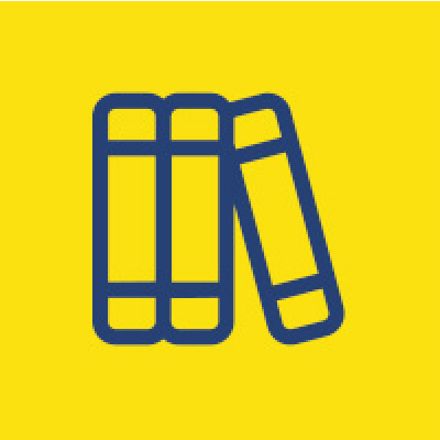 Books stacked icon